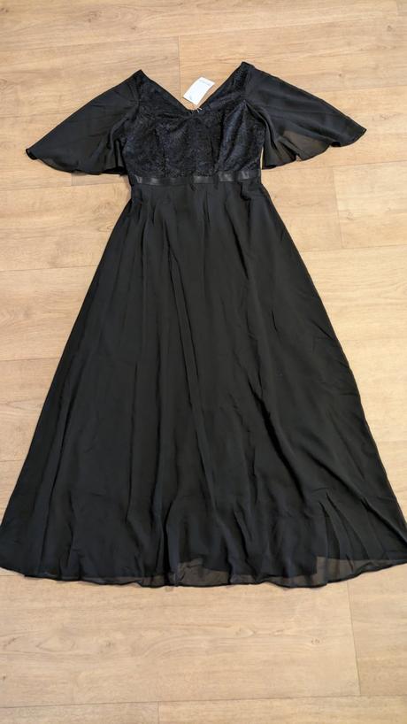 Ka545 večerní, plesové šaty s krajkou vel. 38, m, m