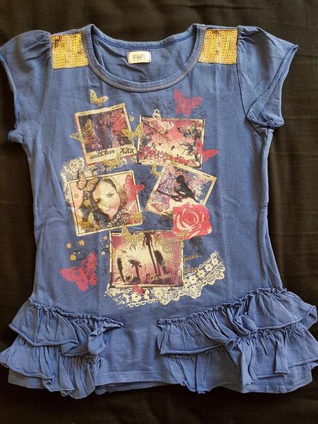 Triko s volany a čelenkou, cherokee,122