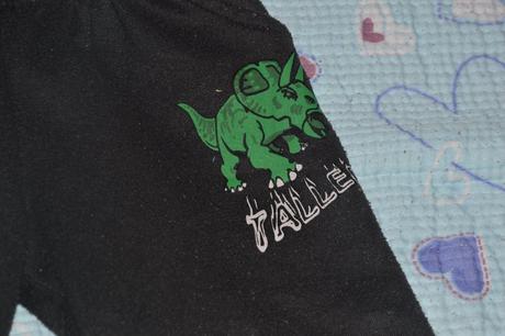 Tepláky tepláčky s dinosaurem, 92