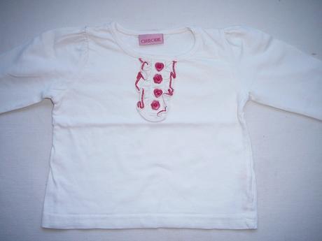 Dívčí tričko dl. rukáv cherokee, cherokee,74