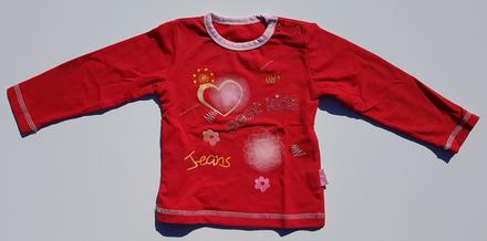 C215	dívčí triko s dlouhým rukávem vel. 80, 80