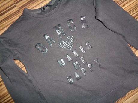 Krásná tmavě šedá mikina 134/140, george,140