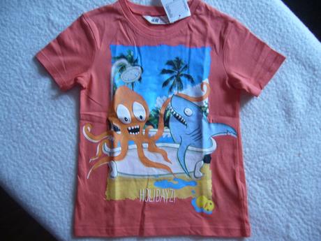Bavlněné triko/tričko 98/104, h&m,98