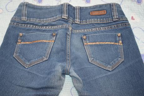 164 170 elastické kratší džíny, rifle vel 26, 164