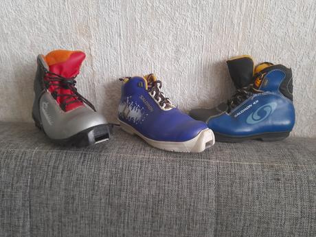 Boty na běžky sns, salomon,29