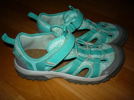 Sandály s plnou špičkou quechua vel 37,stélka 23cm, quechua,37