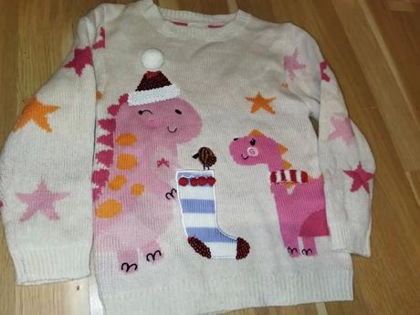 Vánoční svetr s si dinosaury 104 george, george,104