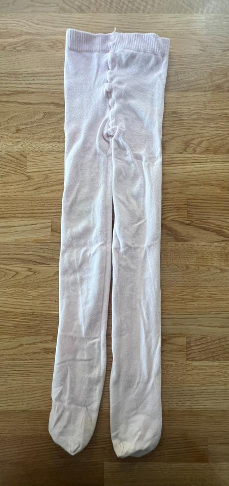 Punčocháče růžové h&m vel. 122/128, h&m,122