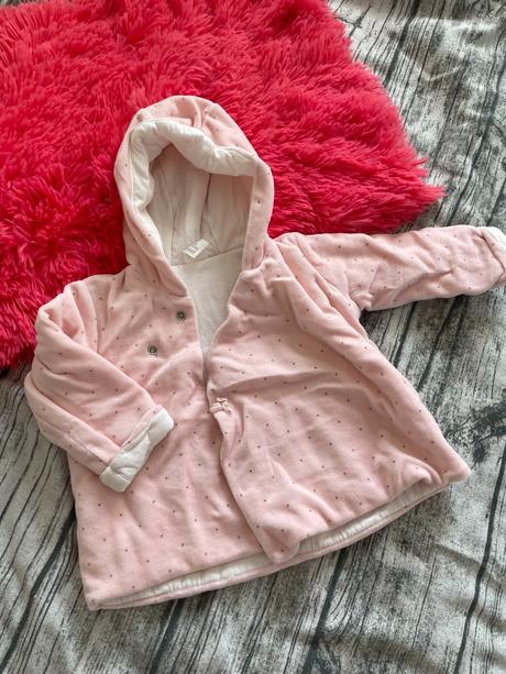 Dívčí zimní kabátek h&m 68, h&m,68