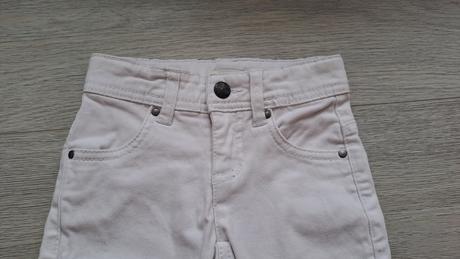 Dívčí bílé 3/4 kalhoty, vel. 92/98, 92