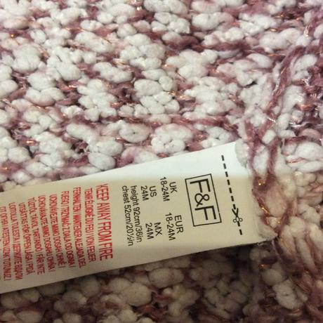 Svetřík protkaný stříbrnou nitkou, f&f,92