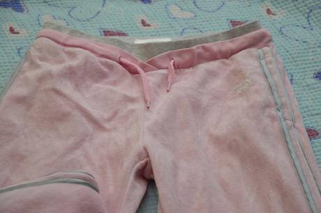 Růžová froté, plyšová tepláková souprava, c&a,122