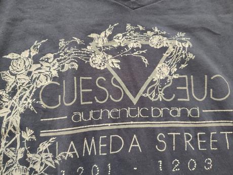 Modré tričko guess, velikost m, guess,m