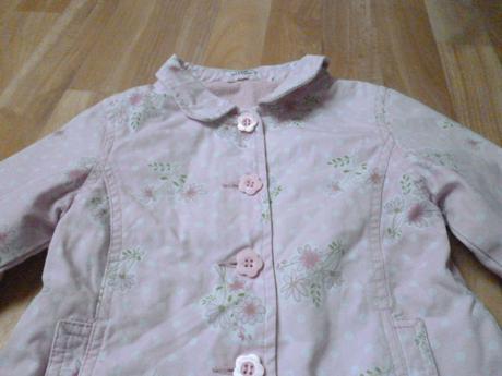 Kytičkatý kabát next vel. 3-4, next,104