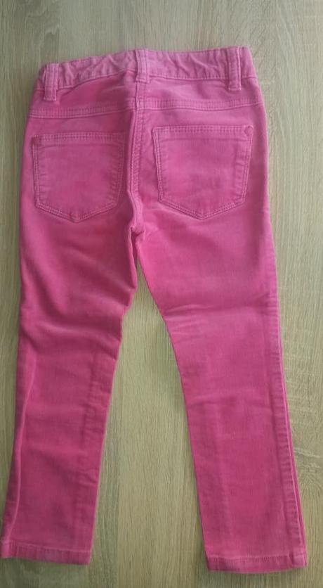 Růžové manšestráky next vel. 104, next,104