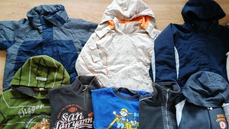 Balík mix věcí na kluka vel.110-128 jaro/léto/podz, 104–116