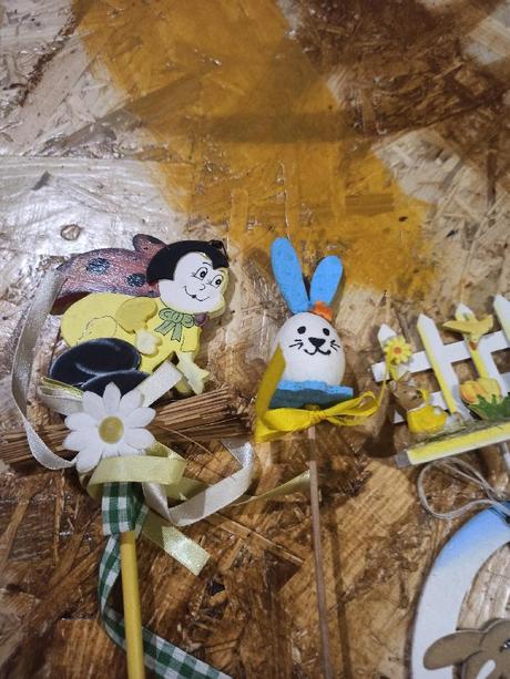 Velikonoční zápichy a dekorace, 