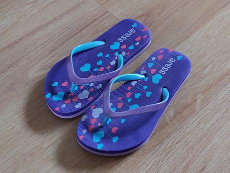 Žabky pantofle zn. aress, fialové, vel. 31/20,5 cm, 31