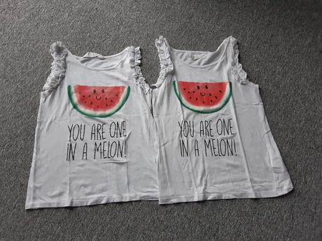 Tílko s melounem, h&m,122