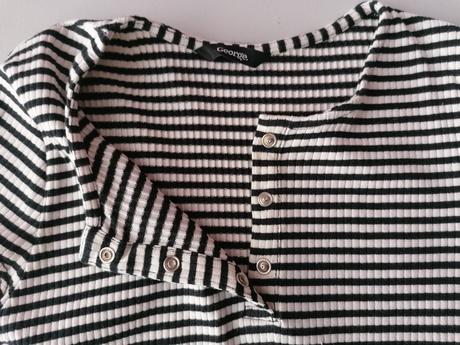 Pruhované tričko vel 140 - 146, george,140