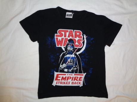 Super černé tričko star wars, 104