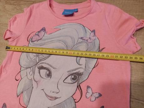 2x tričko frozen vel. 110/116, h&m,110