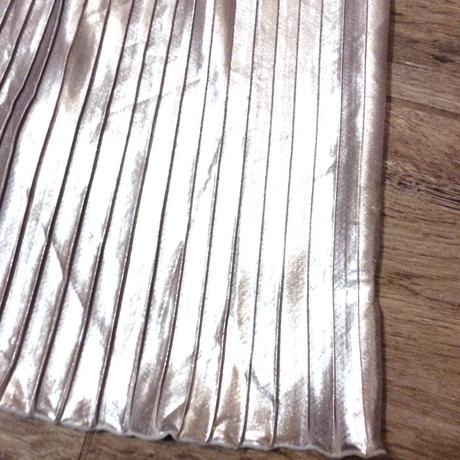 Skládaná lesklá sukýnka, tu,122