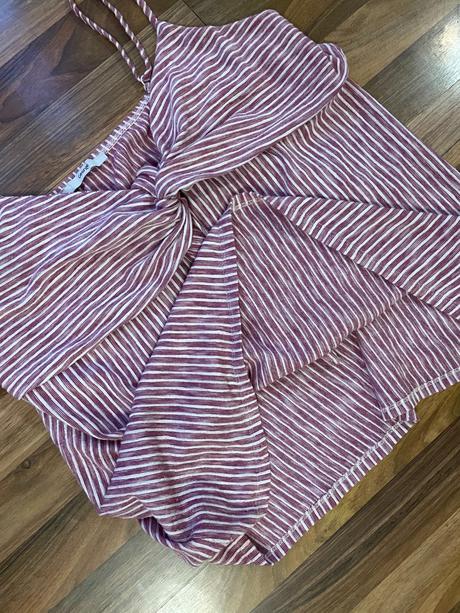 Pruhovaný letní top, vel 46/18 tedy cca xxxl, xxxl