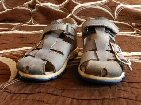 Boty sandálky modré essi 25, essi,25