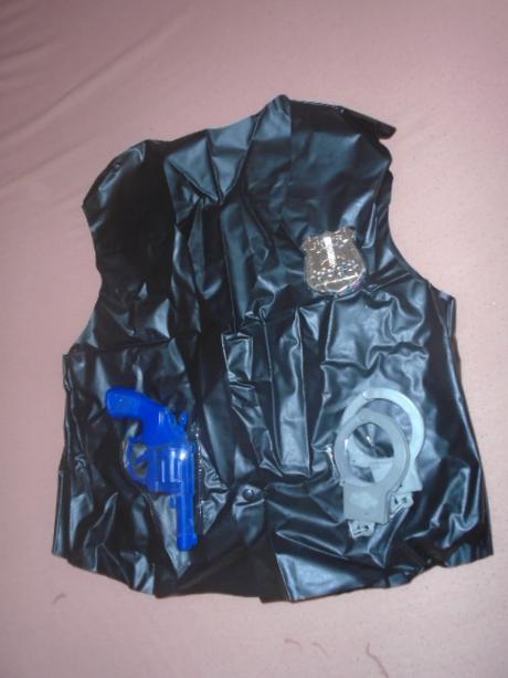 Kostým maska policie policista, 
