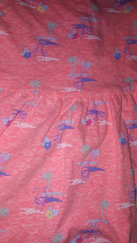 Oranžové šaty vel. 86, mothercare,86