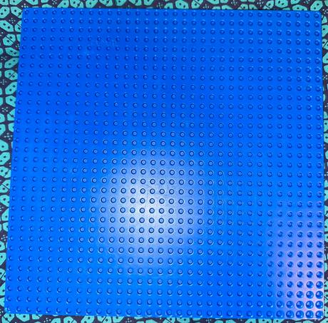 Lego stavební plocha modrá 11025, 