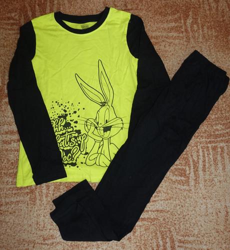 Chlapecké pyžamo bugs bunny vel. 134-140, 134