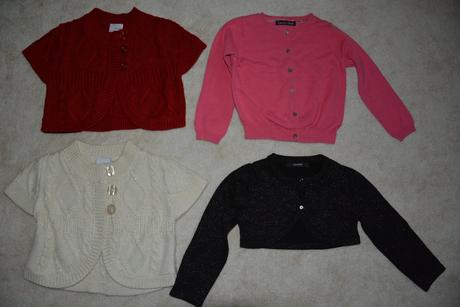 Bolerka, svetříky k šatičkám, 104