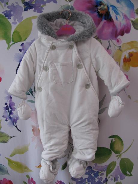Kojenecká zimní kombinéza s kapucí john lewis, john lewis baby,68