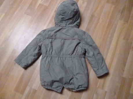 Bunda parka s kožíškem 2-3, 98
