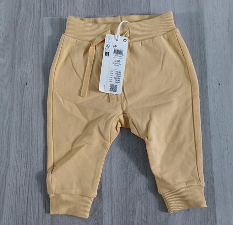 Tepláky citron vel. 62, lindex,62