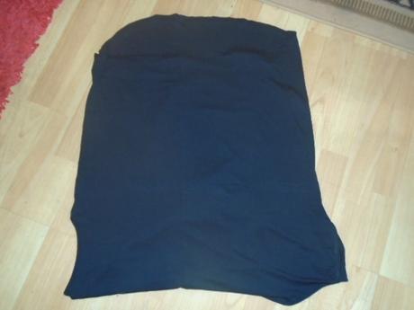 Tričko asymetrické vel s-l s aplikací, m / s