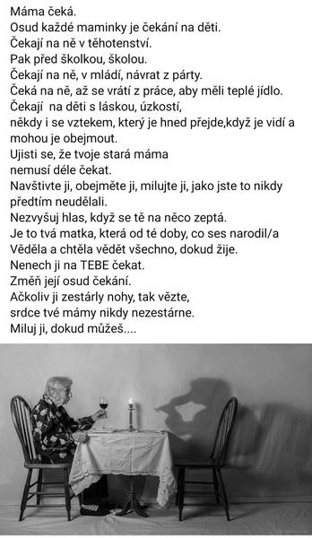 Proč je tak těžké vyjádřit lásku vlastní mámě?