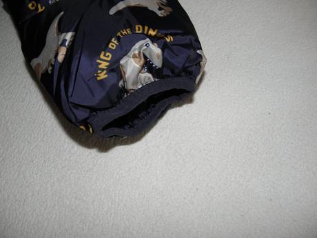 Nová chlapecká zimní bunda s dinosaury h&m vel.122, h&m,122