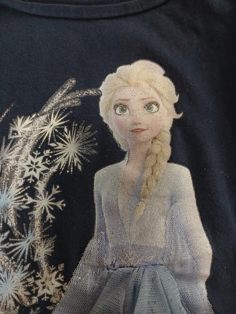 Tričko h&m, frozen, vel. 110/116, h&m,110