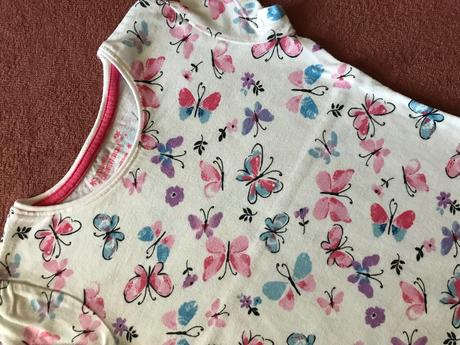 Tričko s motýlky, young dimension,98