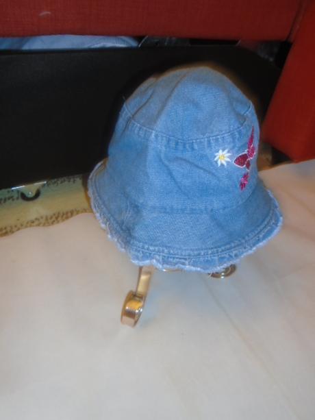 Klobouk džínový vel 54 klobouček, 56