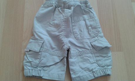 Kraťasy - sv. šedé, vel. 3 měs., st. bernard,68