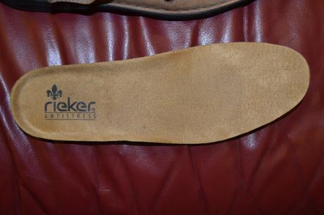 Kožené boty zn. rieker vel.45 - pouze vyzkoušené, rieker,45