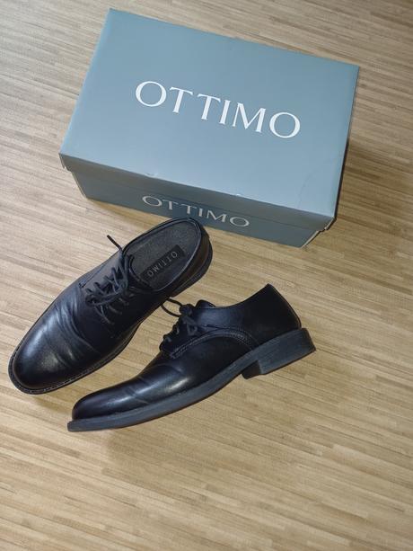 Polobotky-slavnostní boty ottimo vel.38 stélka 26c, 38