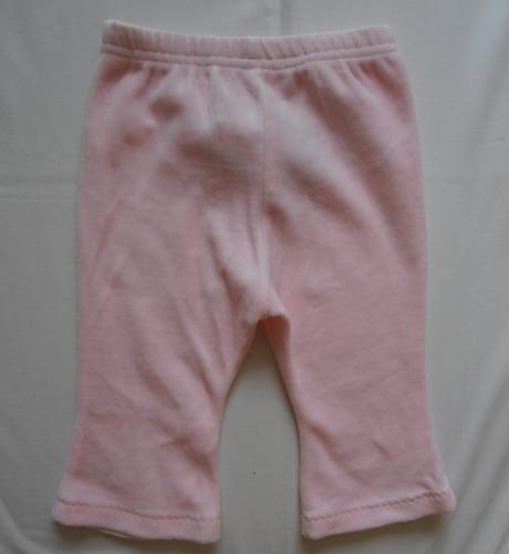 T36. sametové tepláky 3-6 měs., f&f,68