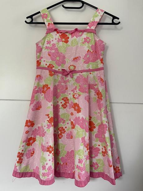 Šaty s kvítky a mašličkou, girl2girl,116