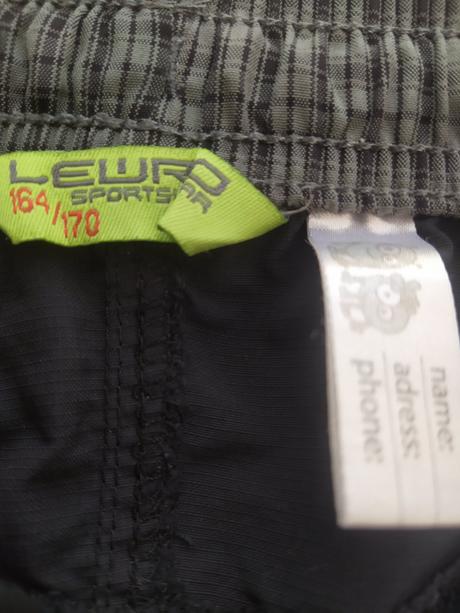 Kraťasy kostkované vel.164/170, lewro,164