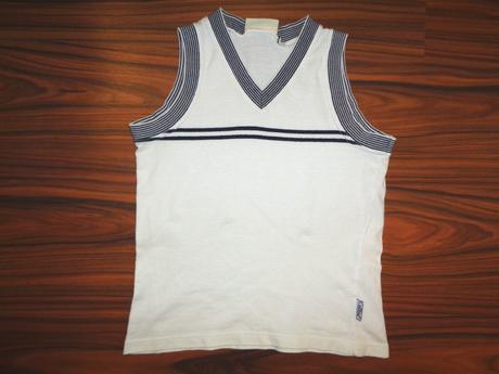 Slabší bílomodrá elegantní vesta 146/152, s.oliver,146